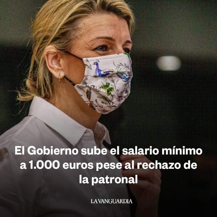PDMCastellar's tweet photo. Malgrat els entrebancs de la patronal, avui la vida de més de 2 milions de treballadors i treballadores d'aquest país millorarà una mica: hem aconseguit apujar l'SMI a 1.000 €!

I tant que es podia 💪

https://t.co/tYFOk8oxyO https://t.co/VEtg7bFCHS