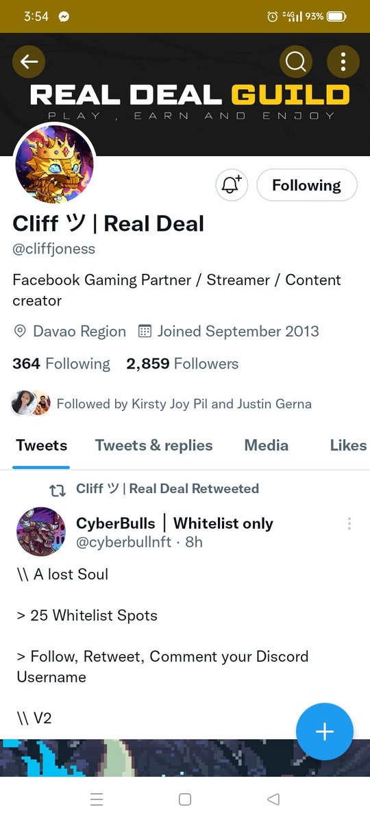 Migymigs01's tweet photo. @cliffjoness @I0Hal already done,
hoping to be part of your team 🙏 https://t.co/VTVOQnWPyg