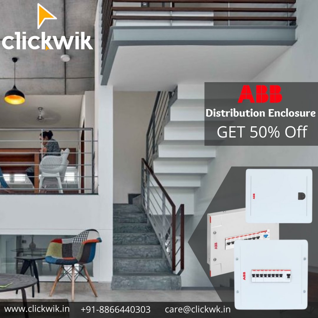 ClickWikIN's tweet image. ABB Distribution Enclosure Online at clickwik.in
Buy Now: clickwik.in/residential/di…
#industrialswitehgear #overloadrely #switch #abb #Distribution #abbresidentialproducts #abbswitches #electrical #industrial #industrialsocket #lowvoltage #ledlights #protection #safety