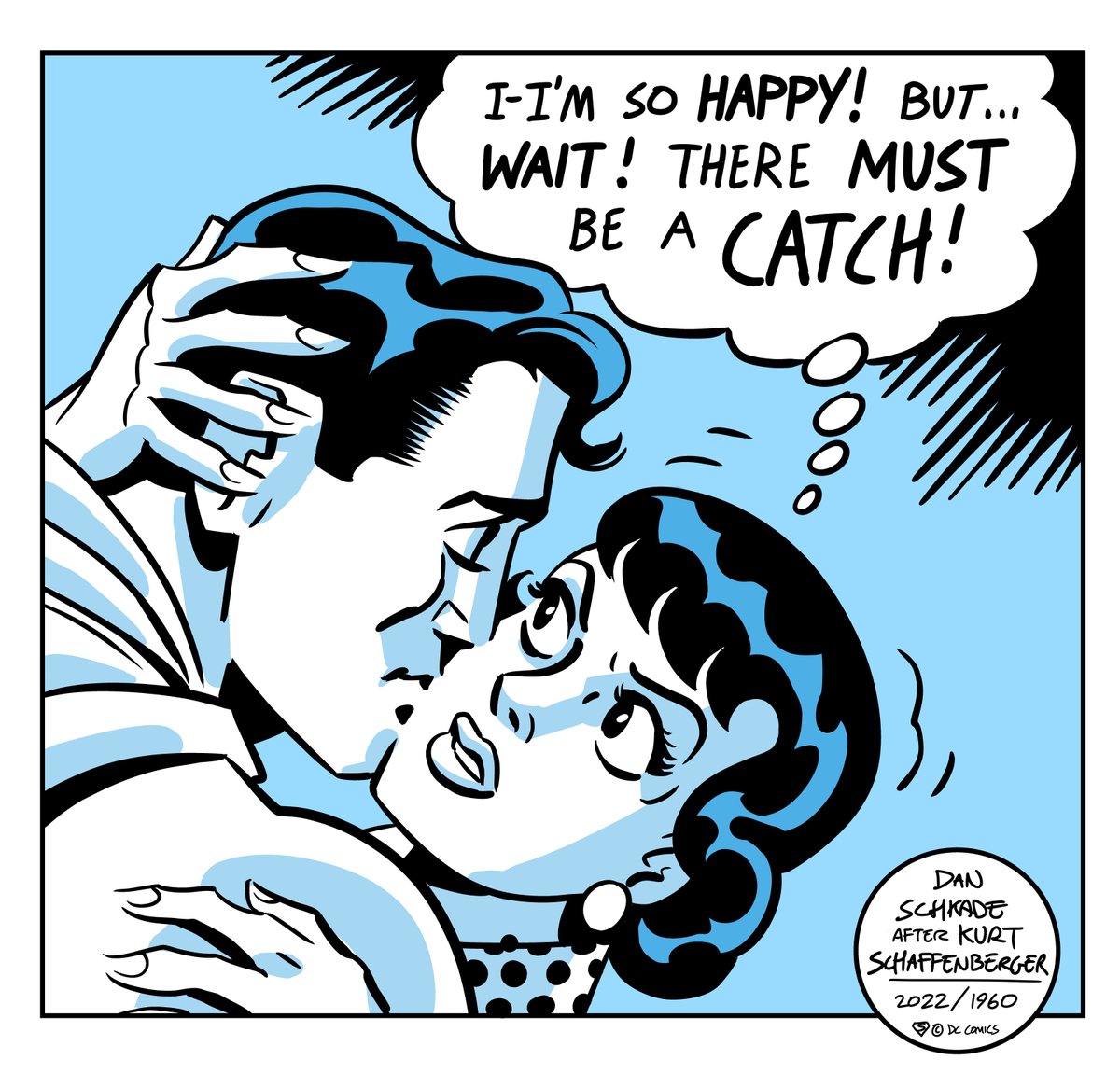 A study of an extremely relatable panel from Jerry Siegel and Kurt Schaffenberger's SUPERMAN'S GIRL FRIEND LOIS LANE #22 (1960) 💋