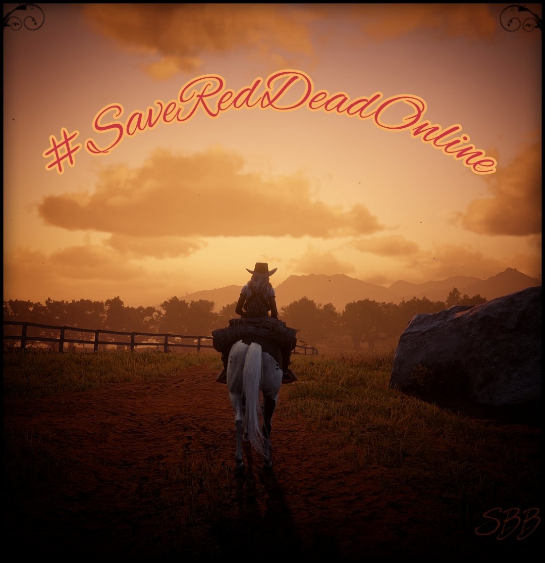 kimi_springer's tweet photo. Getting creative with my photos 🧡 Trying to do my part to #SaveRedDeadOnline #Saveredeadonline https://t.co/IyNHqcxC4p
