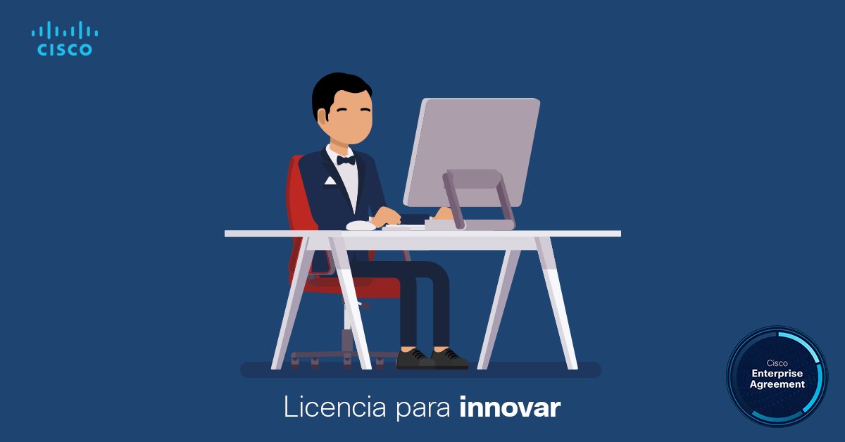 cisco_spain's tweet photo. Ahora puedes adquirir y gestionar tus licencias de software de una manera más simple y unificada. Conoce las novedades de #CiscoEA: https://t.co/JKrYSJGBma https://t.co/wCbTrDxe7H