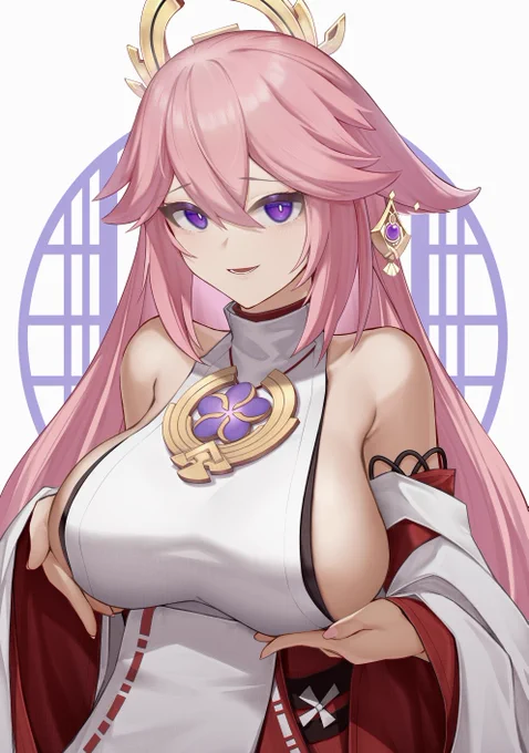 八重神子
#原神 
#GenshinImpact
#yaemiko 