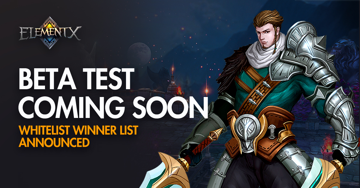 ElementX_BSC's tweet photo. ElementX Beta is coming! To start your journey in Beta, you need some $FIRE tokens to recruit heroes 🔥

Who will be eligible for the Beta tokens airdrop?

Check out the #Whitelist winners!
(300 top INO supporters + 200 gleam winners)
👉https://t.co/8qjHsULVHY

#NFT #GameFi https://t.co/YjKgXPmgyG