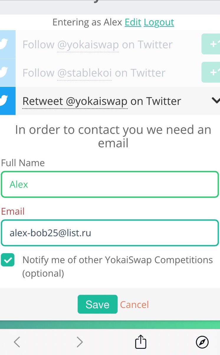 Alex tweet media