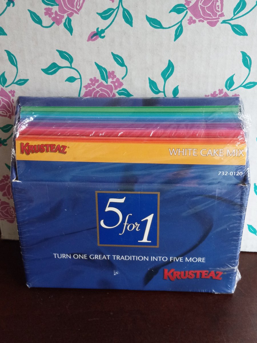 2014fabfinds's tweet image. #Krusteaz 5 for 1 #RecipeCards - #New Old Stock - #FactorySealed - #Rare! #advertising #bakery #baking #bargains #Blogger #collectibles #deals #eBay #FabFinds #Facebook #original #Pinterest #Twitter : ebay.com/itm/1852890897…