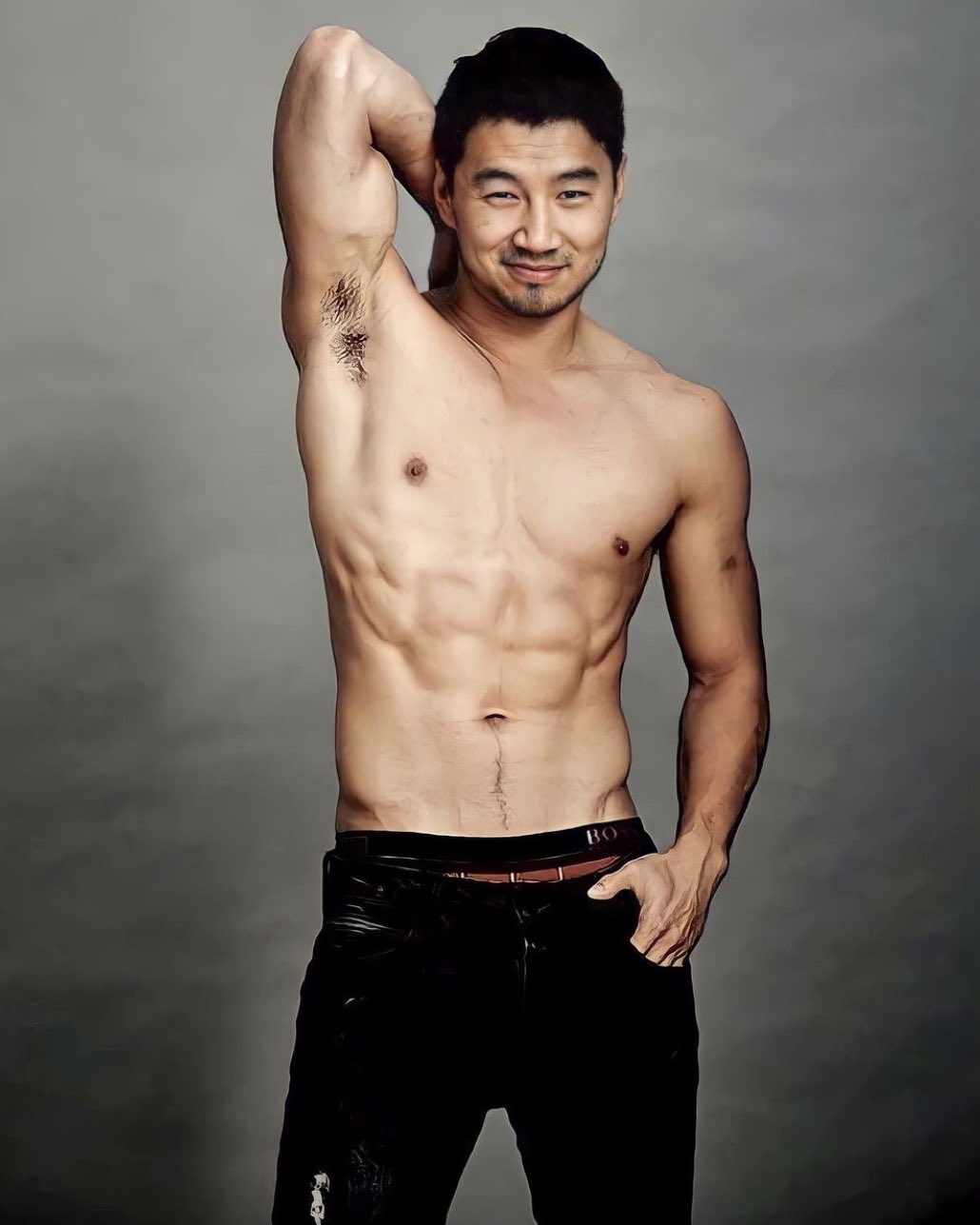 Gregory on X: Simu Liu's hot hairy armpits 💪🏽 #pitshot #fitnessporn   / X