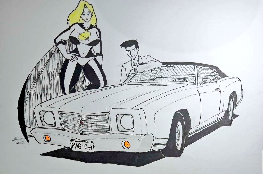 Nut14Koko's tweet photo. Hiii, am looking gor art mutuals today 😅

Y'all may give me a follow too because I love drawing retro cars &amp; my own OCs 😎

Lemme give you an example of my other works right here.. https://t.co/NijzDemVEC