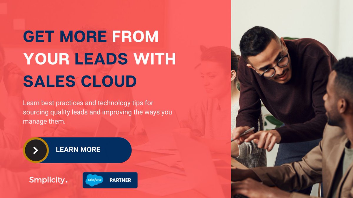 SmplicityCo's tweet photo. #Salescloud the world's #1 sales solution, giving sales teams the lead management tools they need to convert more and better leads into happy customers.

Learn more: https://t.co/4ewvrdRile
#digitaltransformation #salesforcepartner #smplicity https://t.co/PhlmSDaxW1