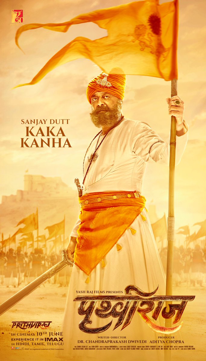 yrf's tweet photo. History is coming to the big screen on 10th June! Releasing in Hindi, Tamil and Telugu. Celebrate Samrat #Prithviraj Chauhan with #YRF50 only at a theatre near you. https://t.co/K0T6izb3dB