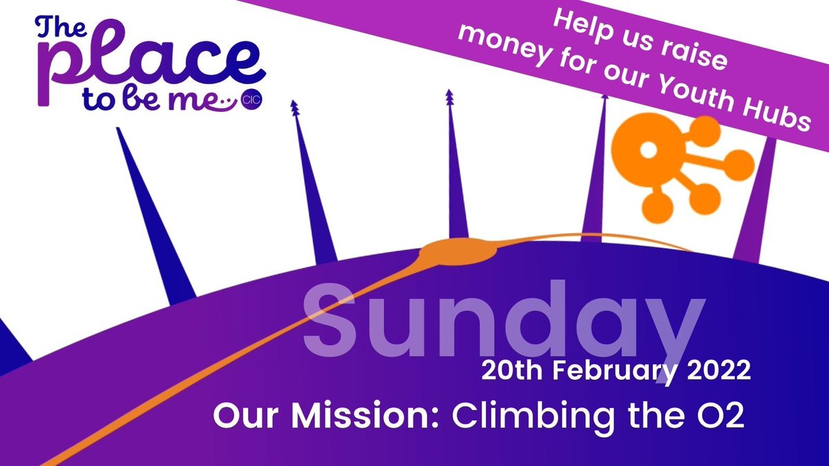 TP2Bme's tweet photo. CLIMB THE 02 WITH US!! 20th Feb 2022
Our Hubs gives young people the opportunity to tap into their creativity, and become equipped and empowered with the self-care tools.  Feel supported &amp; have 1:1 with coaches, TP2Bme helps them connect to who they really are. https://t.co/ZkharwJ8CN