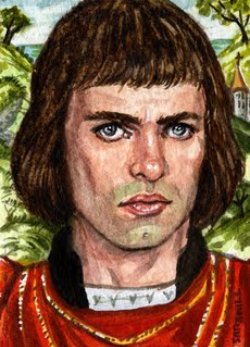 STAHSHistory's tweet photo. Piers Gaveston was an English nobleman and favourite of King Edward II in the 13th century.  Medieval chroniclers hinted at the sexual nature of their relationship and his homosexual portrayal continued in fictional works too. Learn more: https://t.co/4XxY95yzyv https://t.co/xeRlI8FYZl
