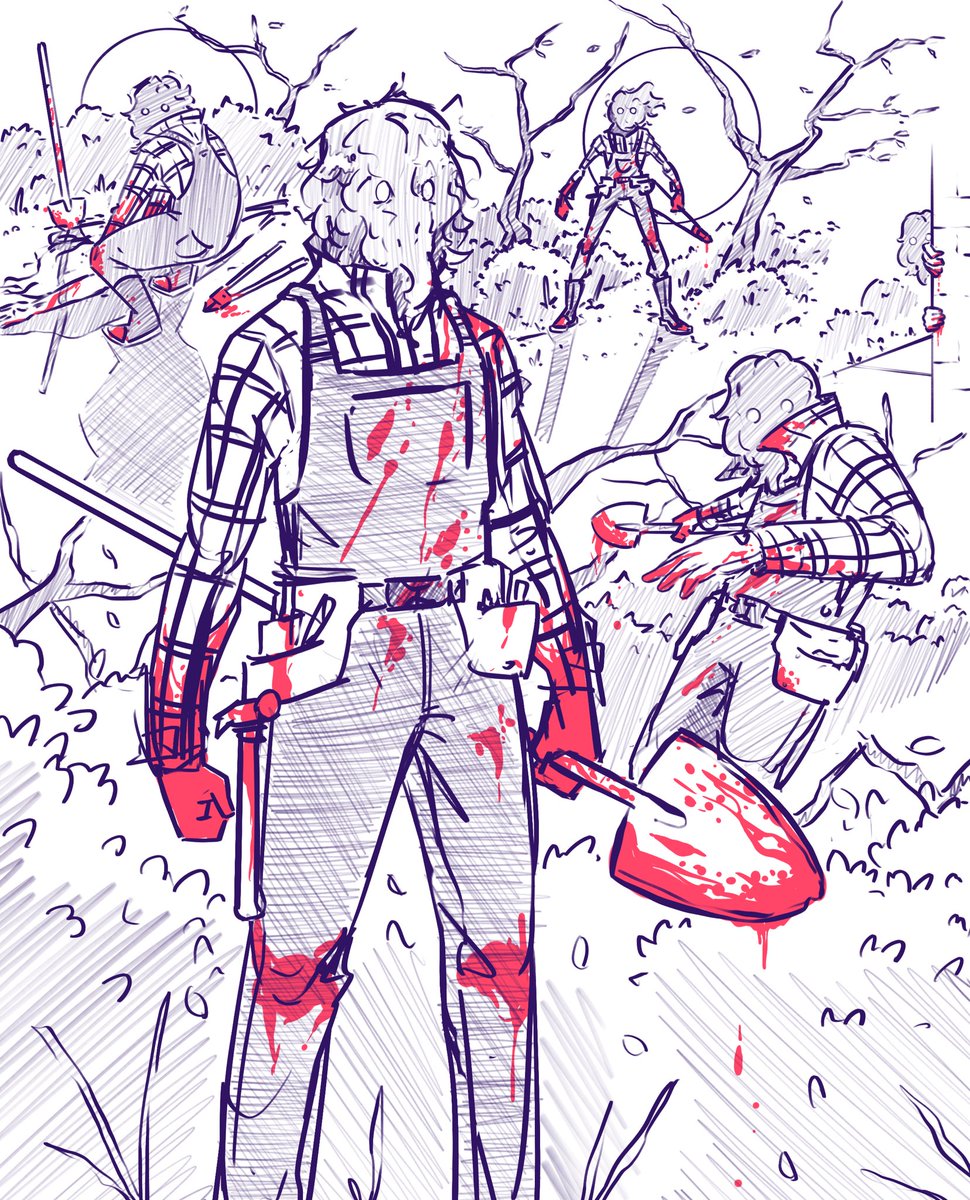 sorenyarger's tweet photo. Character sketches for a new project https://t.co/IXDXd8XsY6