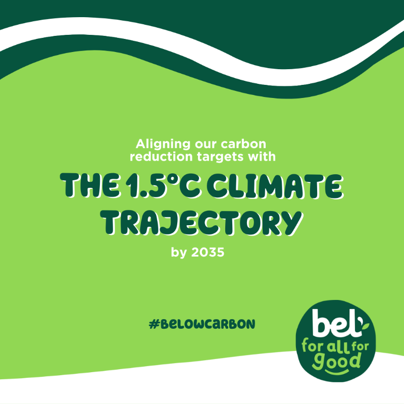 belcorporate's tweet photo. We can no longer afford to make decisions without thinking about their impact on our planet 🌍 

Today, we're proudly launching #BeLowCarbon, our carbon reduction strategy. It is the driving force of our performances and guarantees the durability of our system.

#ForAllForGood