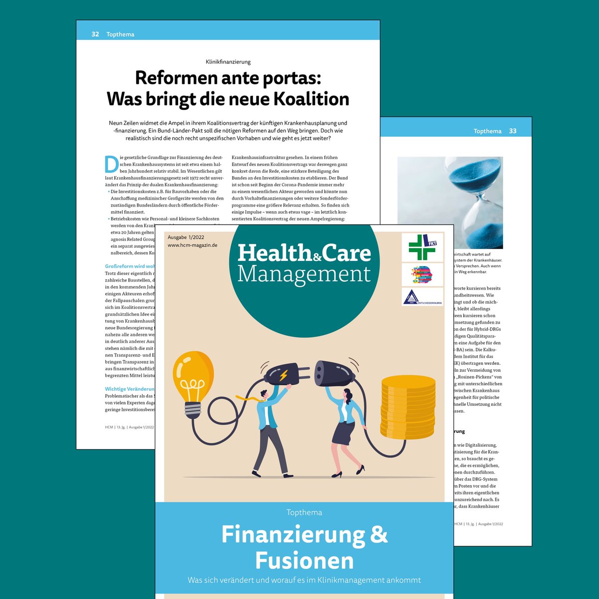 Krankenhausfinanzierung: 

👉🏻 Hodek, J.M. (2022): Reformen ante portas: Was bringt die neue Koalition, in: HCM – Health &amp; Care Management, 13.Jg., 1/2022, S. 32-35.
hcm-magazin.de
 
#Gesundheitspolitik #Krankenhaus #gesundheitswesen #healthcare <a href="/hcm_magazin/">hcm-magazin</a>