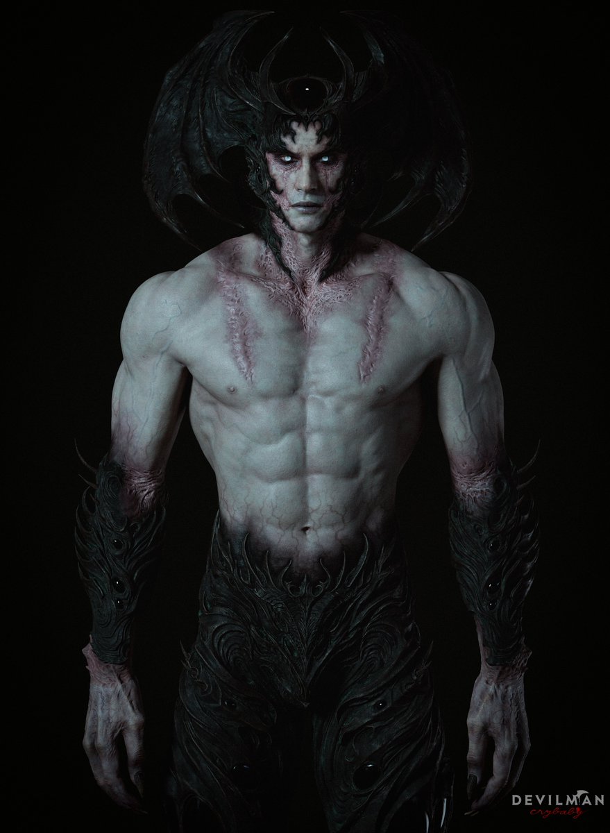 ObamaPlacy's tweet photo. Devilman wip @Substance3D #devil #devilmancrybaby #devilmaycry #devilcostume #devilmancrybabyedit #design #zbrushart #zbrushcentral #zbrush #3dcharacterdesign #3dprinting #3dsculpting #anime #animeedits #wip #devilman #akira #netflix https://t.co/z4d4XsvomT
