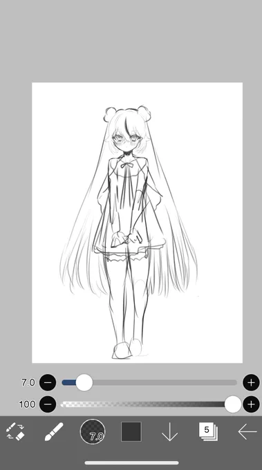 手が震え過ぎてこれ以上描けない
どうした私の手!、!!!!!! 