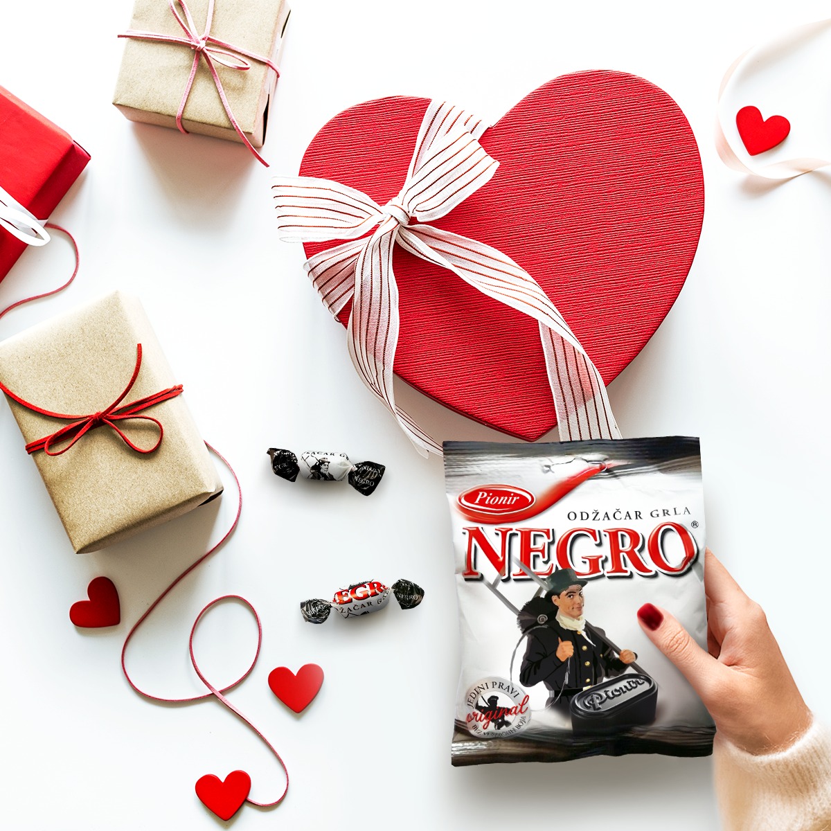 I kada poklanjaš, budi originalan kao NEGRO! 😉❤🎩🎁