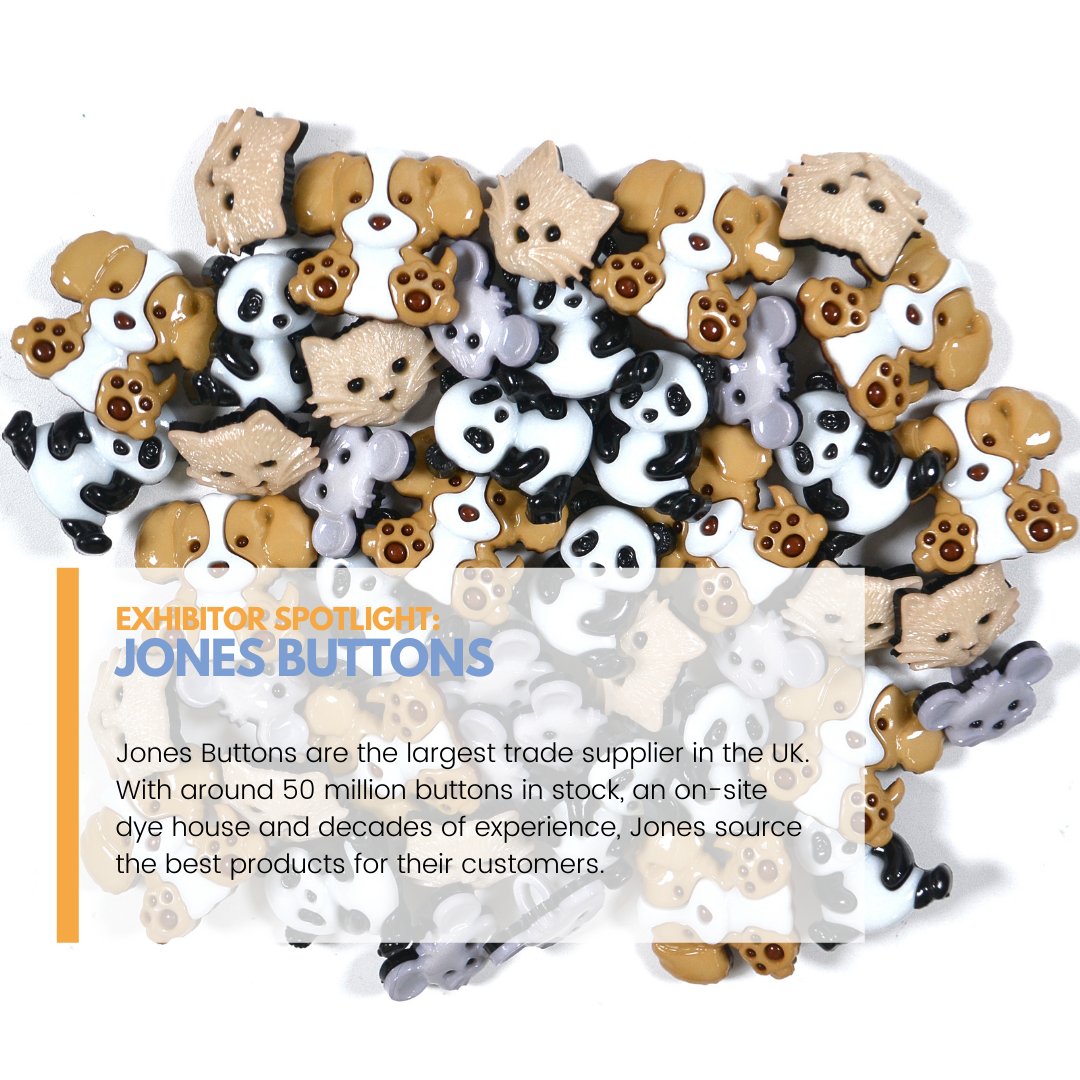 Jones Buttons  The largest trade supplier of buttons in the UK