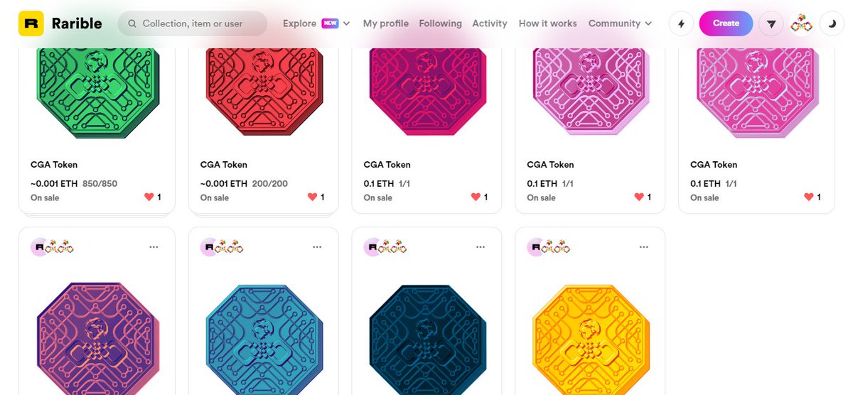 CgaToken's tweet photo. ✨Be one of the first in progress And always be a pioneer
Become a member of our family by purchasing 'CGA NFT'
https://t.co/etX2K0sfLw
.
.
#NFT $NFT #CGA $CGA #BTC $BTC #BNB $BNB #EHT $ETH #blockchain #blockchaingames #Global https://t.co/KmjRPc4P6r