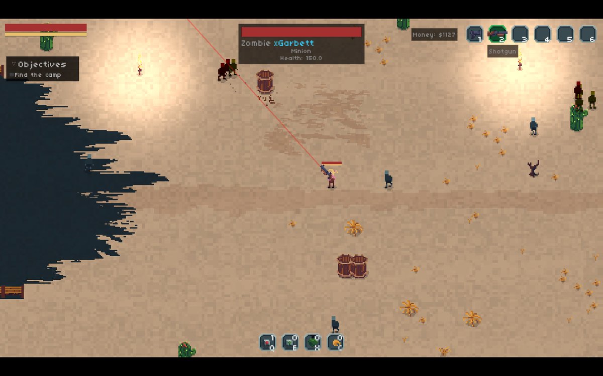 LogLogGames's tweet photo. @xGarbett and @CharmPlaysGames - you can say hello to these new cute zombies in BITGUN now! ๐ง๐ง#indiegame #zombies https://t.co/IIyTv9V4ZY