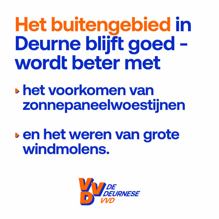 Het buitengebied in Deurne blijft goed - wordt beter met..

Meer over bereikbaarheid in ons verkiezingsprogramma 👇 vvd-deurne.nl/standpunten/bo…

#gemeenteraadsverkiezingen #16maart #blijftgoedwordtbeter
