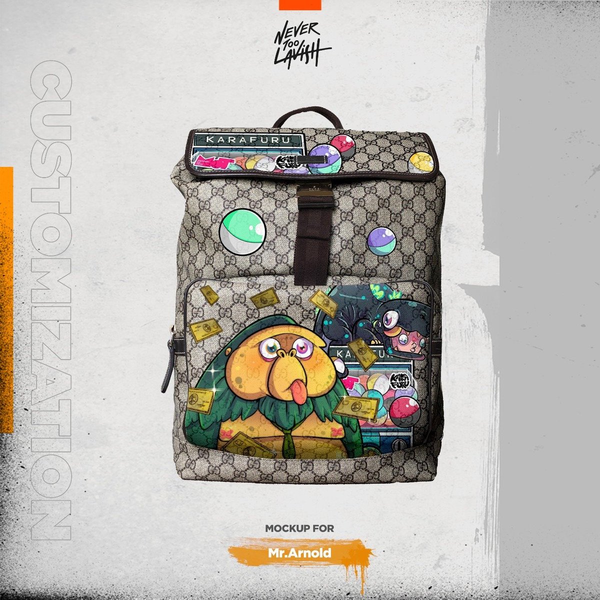 Ok might as well give this Karafuru'd Gucci bag by <a href="/nevertoolavish/">Nevertoolavish</a> 

TWW FTW