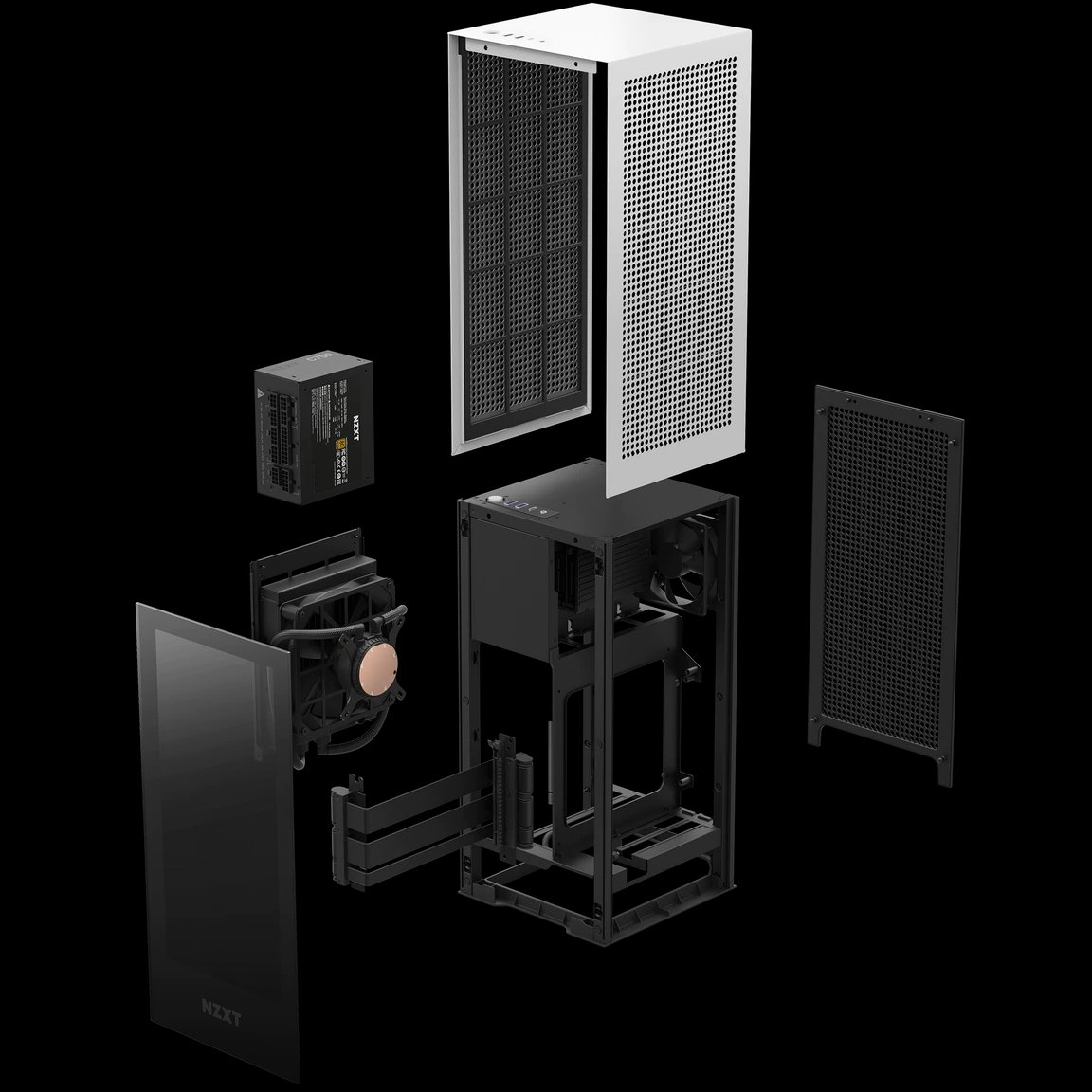 A2D_Army's tweet photo. NZXT released new NZXT H1 V2 with "Fire-Proof PCIe Riser"😅 https://t.co/7vL2nlpmce