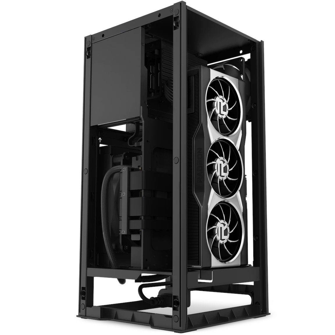 A2D_Army's tweet photo. NZXT released new NZXT H1 V2 with "Fire-Proof PCIe Riser"😅 https://t.co/7vL2nlpmce