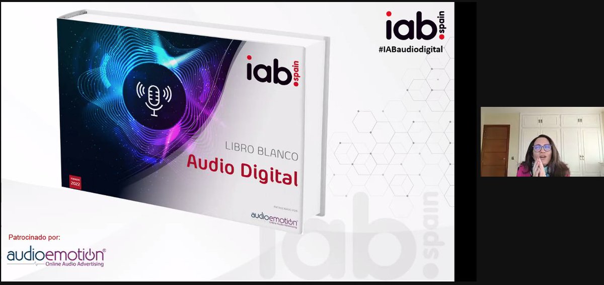 TeresaPineiro's tweet photo. Empieza la presentación del Libro blanco del audio digital. Con muchas ganas de conocer perspectivas y tendencias de la comunicación sonora #AudioLovers #IABaudiodigital https://t.co/CA44x52zgk