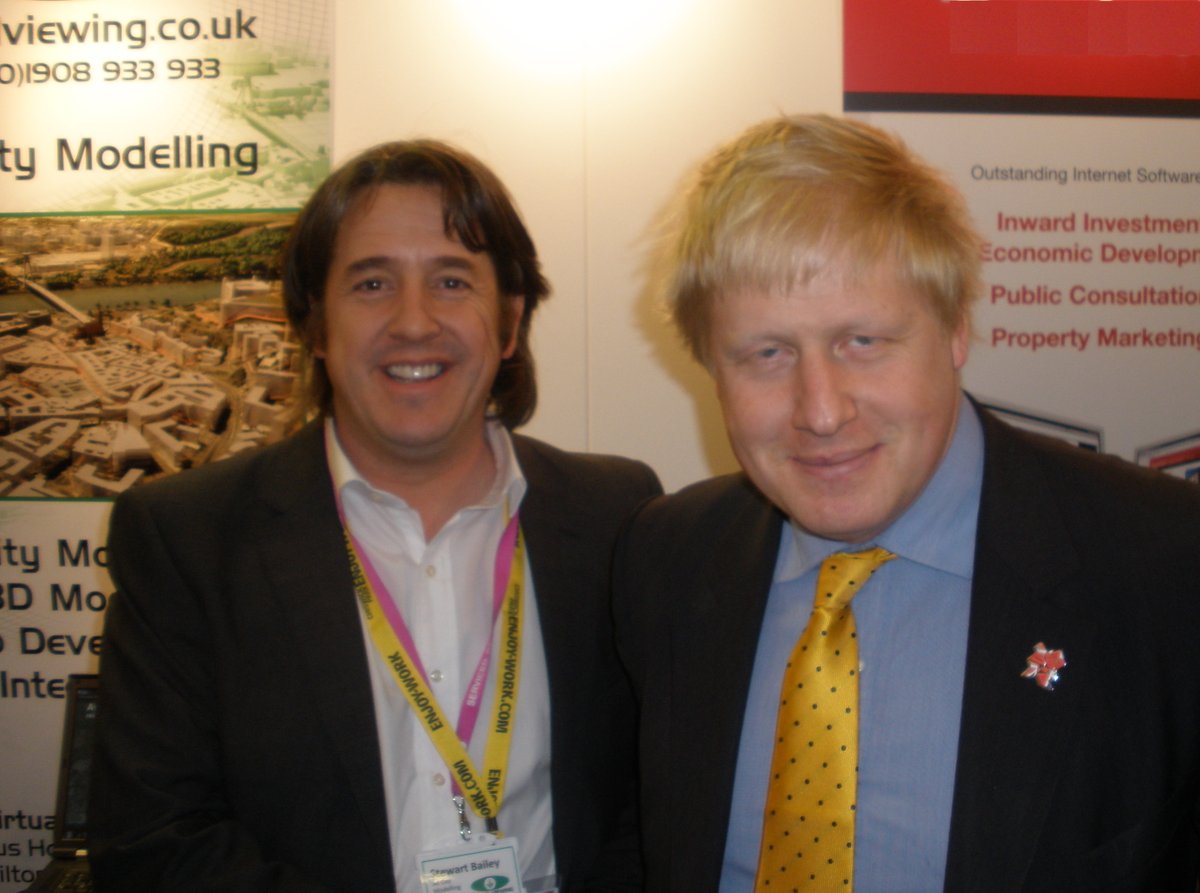 Virtual_Viewing's tweet photo. With Boris in the news all week, us heading off to @MIPIMWorld again this year and someone commenting on the luscious locks our director Stewart Bailey used to have, we thought we'd share this snapshot of a MIPIM from yesteryear. 

#mipim2022 #mipim #PrimeMinister #BorisJohnson https://t.co/XQr4QcAJ98