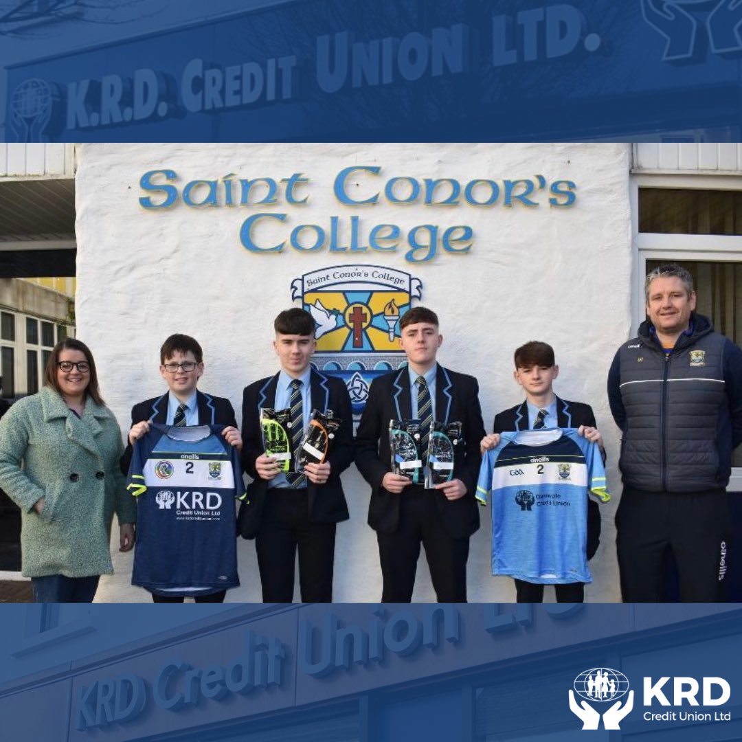 Best of luck to St. Conor’s College’s u14.5 team today ahead of the McDevitt Cup Ulster Final! #sponsoredbyKRD