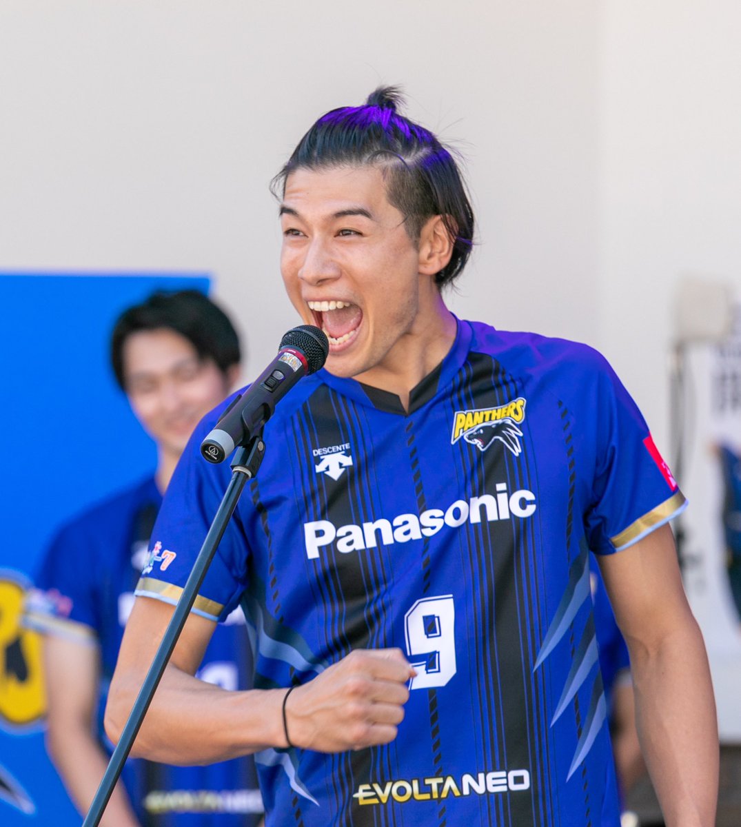 パナソニックパンサーズ 今村選手 着用ポロシャツ - バレーボール パナソニックパンサーズ 今村選手 着用ポロシャツ - バレーボール