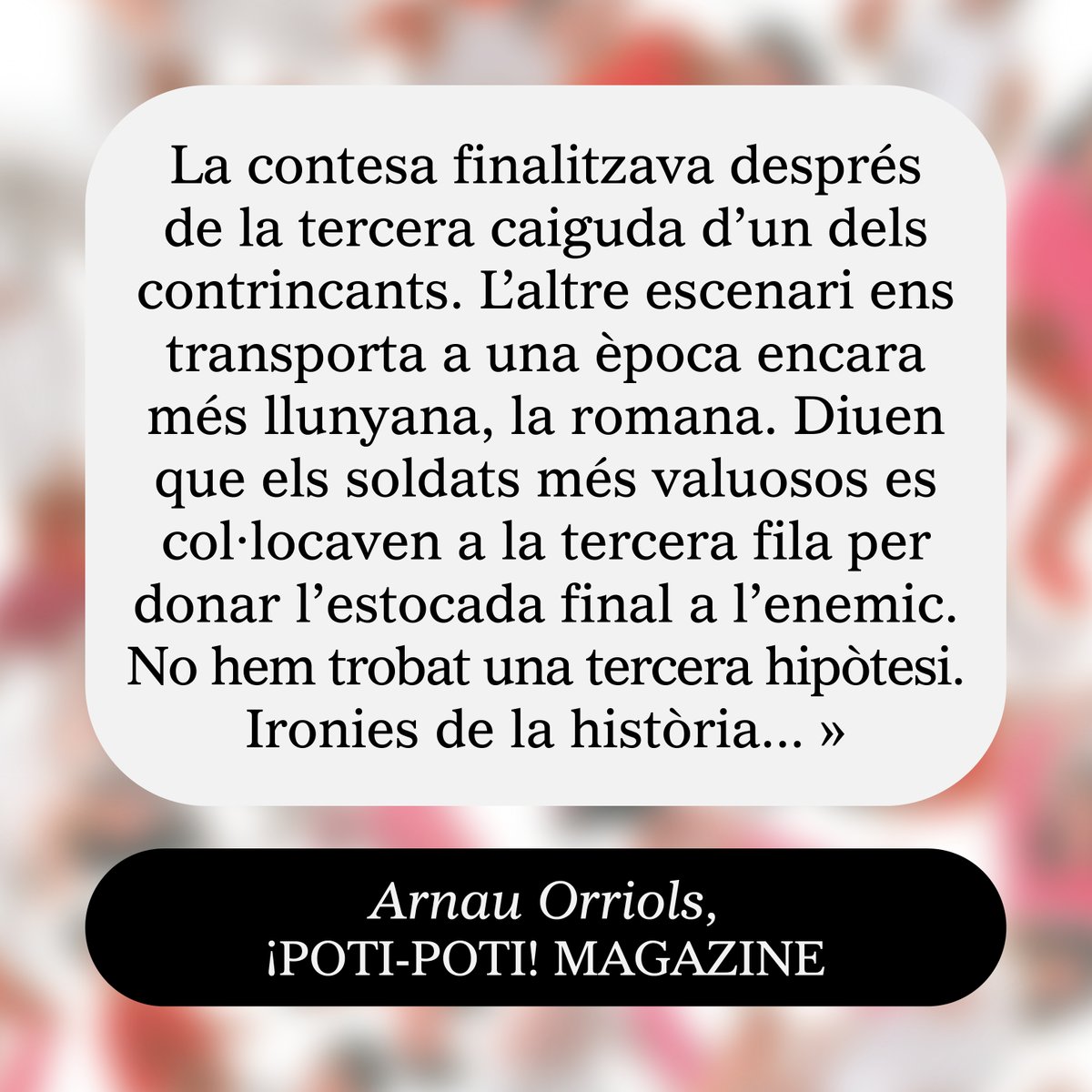 potipotimag's tweet photo. Ironies de la història... #NÚM3 https://t.co/5fyZ23xOfU