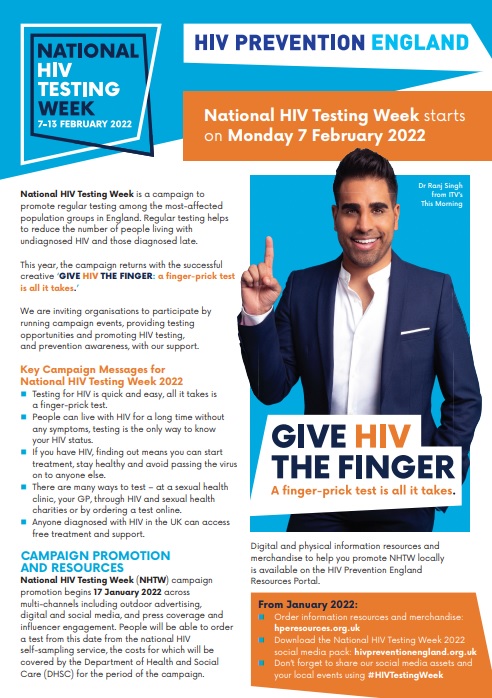 This week is National HIV Testing week. The DSA are raising organisational awareness on the importance of HIV testing, giving the finger to HIV. @DisPolPres <a href="/DisabledPolAssn/">Disabled Police Association</a> <a href="/metpoliceuk/">Metropolitan Police</a> <a href="/THTorguk/">Terrence Higgins Trust</a> #HIVTestingWeek
