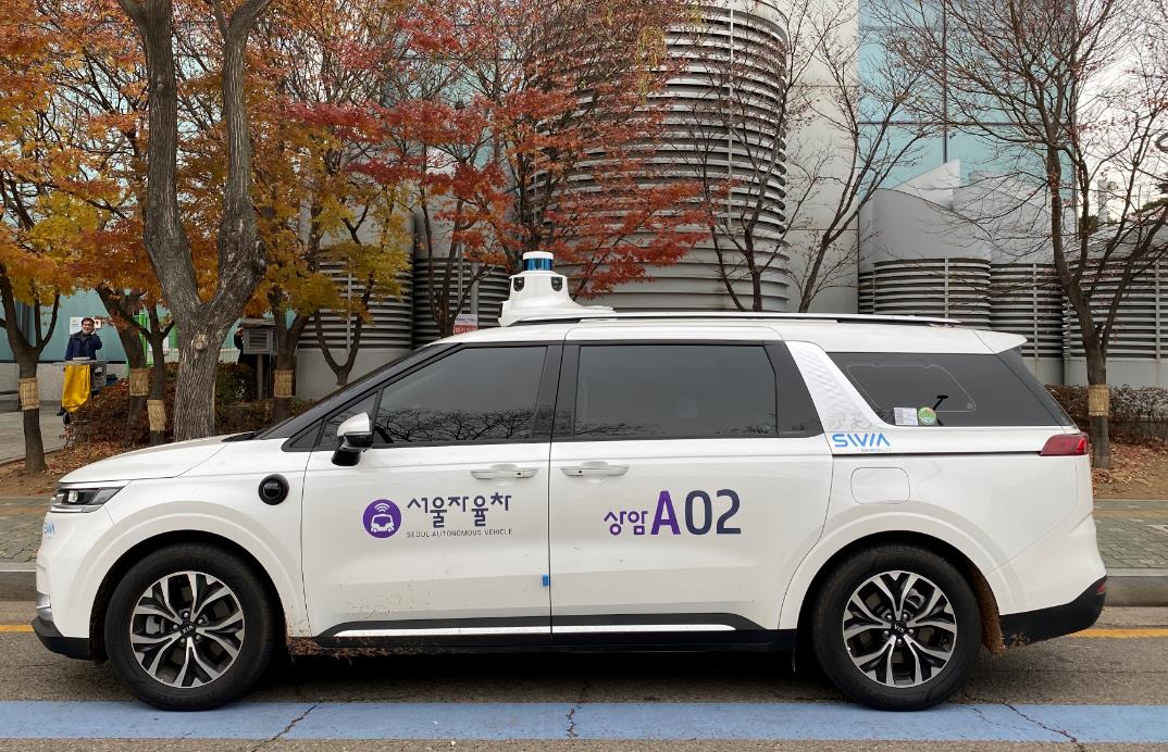 Self-driving public transportation vehicle begins service in Seoul🚗

Starting today (10th), self-driving cars will go into service as public transportation in Sangam-dong, Mapo-gu District in Seoul.