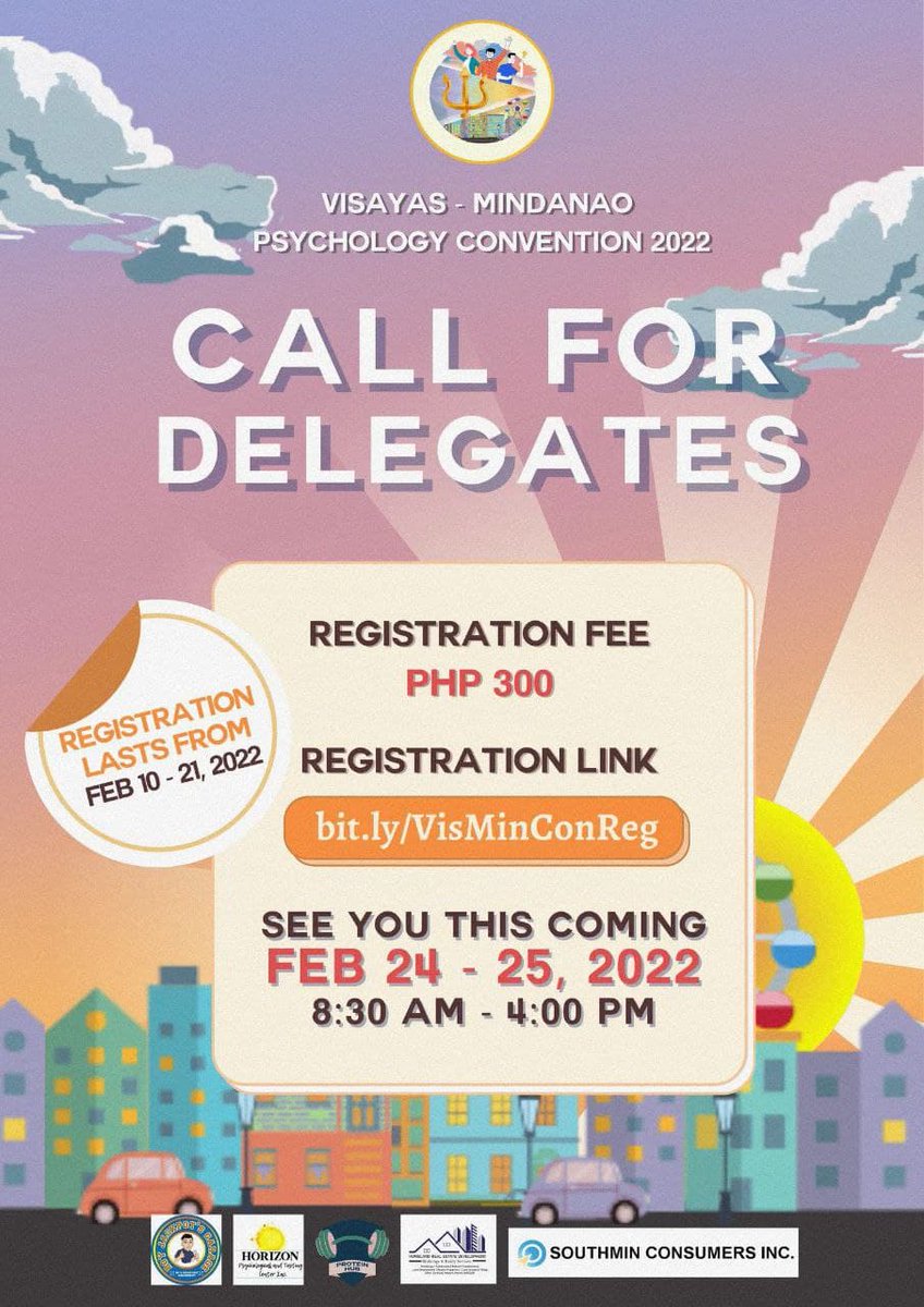 VISMINCON2022's tweet photo. What's up, Psychies? 🤍

It is about time that we embrace a reimagined future of adaptability, purpose, and responsibility. 

Registration link here: https://t.co/3aPHXGECop

#VisMinCon2022 
#DASIGAYON2022 🌄 https://t.co/5eXx7azLWn