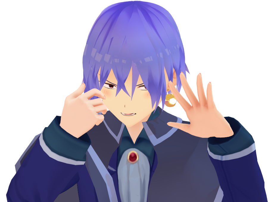 「頬染めモーフ
表情のアクセントになるといいなと思って追加したんですが
最初はキャ」|IZ（あいぜっと）@『Witch's Heart』の中の人。のイラスト