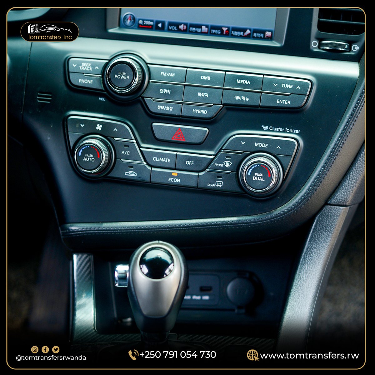 TomtransfersRda's tweet photo. Kia Hybrid, 2011
Korean edition
Automatic
75.000 Km
Price: 17 M, Rwf
#RwOT #business https://t.co/HLVkDI1XoB