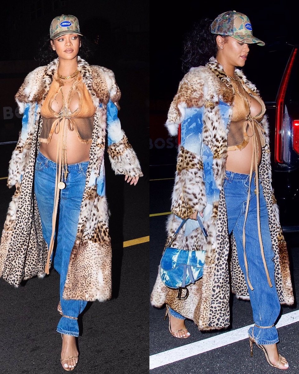 gabgonebad's tweet photo. rihanna last night in los angeles https://t.co/uSmjU37Ao1