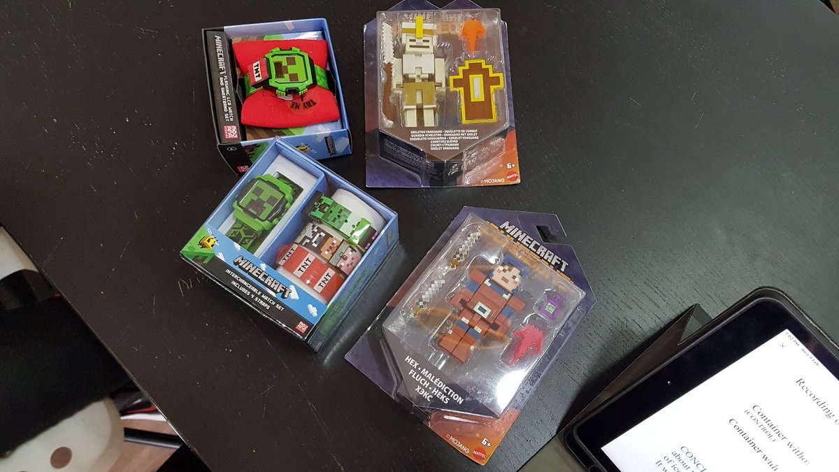 ChristosFlorid1's tweet photo. Wonderful gifts for my students from @PlayCraftLearn . So proud of them reaching the finals in this year's Global Challenge. @AriaAzizi @Aspire2Be @dogtx @Minecraft #MinecraftEdu #MicrosoftEdu https://t.co/f9wjKnmqfC