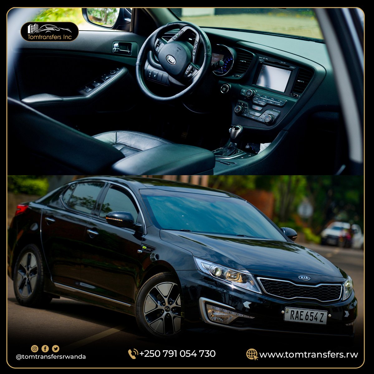 TomtransfersRda's tweet photo. Kia Hybrid, 2012
Korean edition
Automatic
70.000 Km
Price:17.5 M, Rwf
#RwOT #business https://t.co/BnLhc6ZE93
