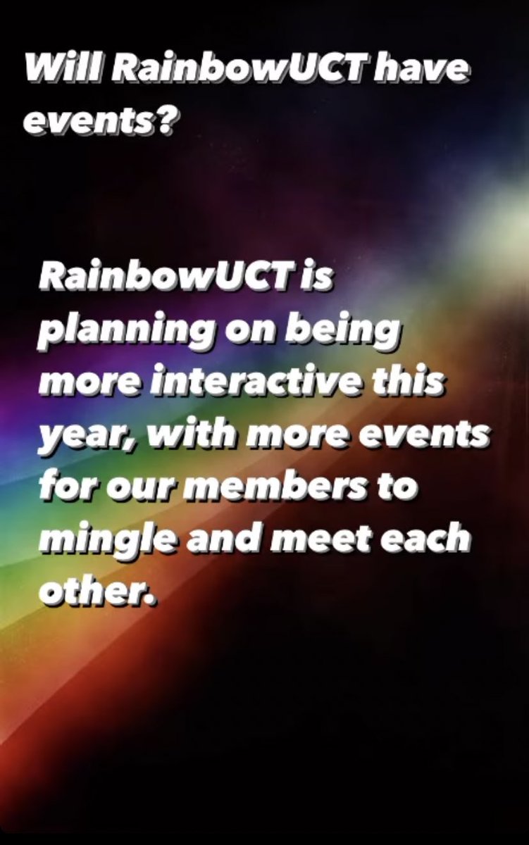 RainbowUCT tweet media