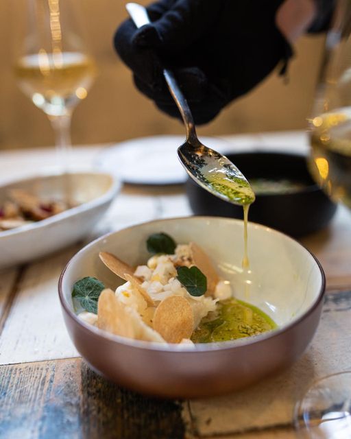 ‘Cooking vegetarian gives me new insights and inspiration. Meet a new collab of flavours here; celeriac, pickled lemon and macadamia. Oh and it’s taste compromises it’s looks…❤️’

With love,

X FLO.’ 

#withlovexflo #florentingroningen #flogroningen #vegetarian #inspiration
