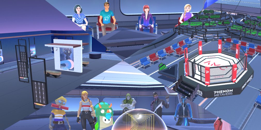 MetaversePhenom's tweet photo. 🌍Forum🌍
Here you can find the stations main hall, event spaces, an NFT gallery and on auction. New modules will be added to the Forum, including those with experimental mechanics, for real-time testing by Metaverse users.
#NFT #metaverse #pheta https://t.co/HNe02FjMrE