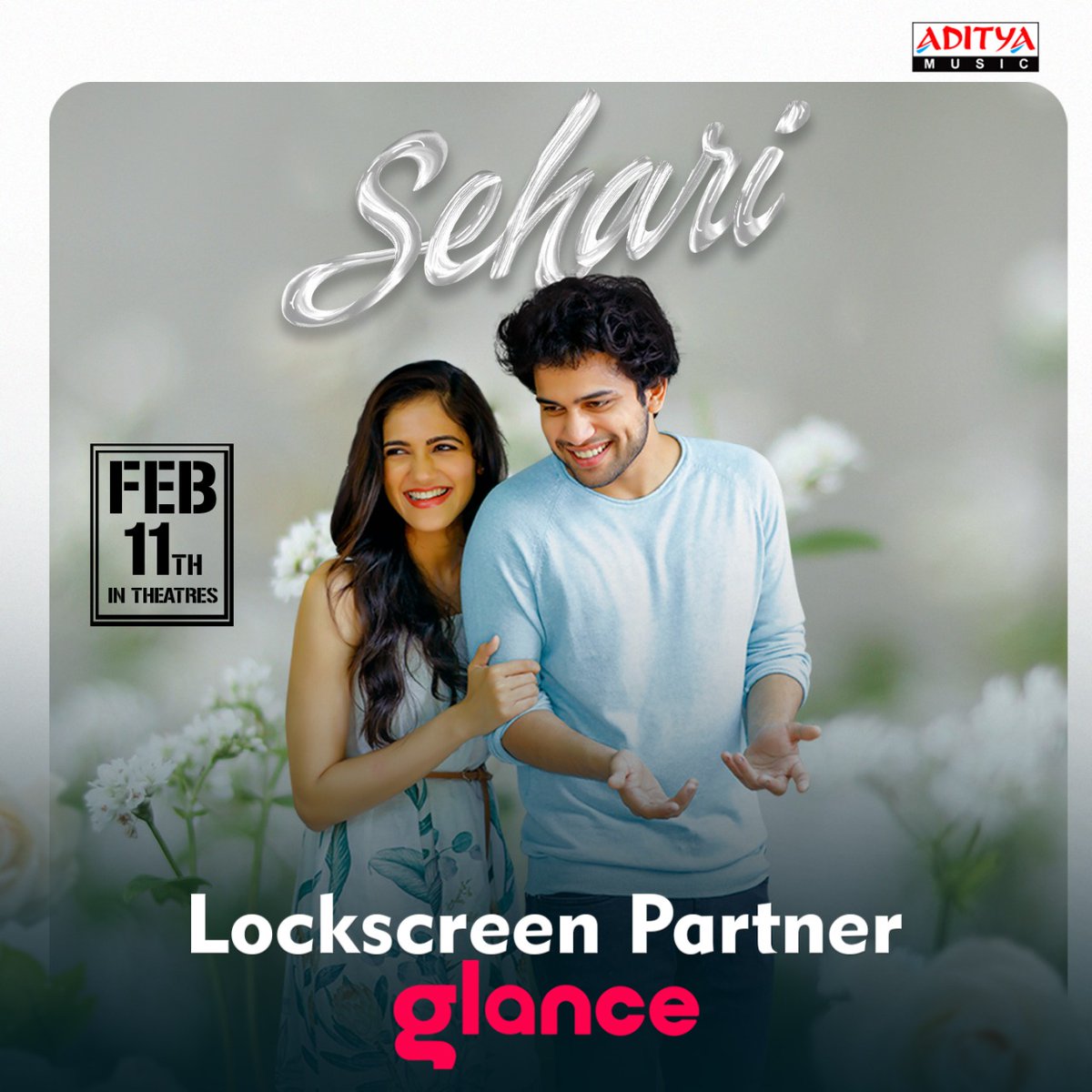 Aditya Music (@adityamusic) on Twitter photo .<a href="/glancescreen/">glance ai</a> ఇది చాలా బాగుందిలే 💖✨
#SehariOnFeb11
<a href="/HarshKanumilli/">Harsh Kanumilli</a> <a href="/SimranCOfficial/">Simran Choudhary</a> @gnanasagardwara <a href="/prashanthvihari/">Prashanth R Vihari</a> #AdvayaJishnuReddy <a href="/PicturesVirgo/">Virgo Pictures</a> <a href="/adityamusic/">Aditya Music</a> .<a href="/glancescreen/">glance ai</a> ఇది చాలా బాగుందిలే 💖✨
#SehariOnFeb11
<a href="/HarshKanumilli/">Harsh Kanumilli</a> <a href="/SimranCOfficial/">Simran Choudhary</a> @gnanasagardwara <a href="/prashanthvihari/">Prashanth R Vihari</a> #AdvayaJishnuReddy <a href="/PicturesVirgo/">Virgo Pictures</a> <a href="/adityamusic/">Aditya Music</a>