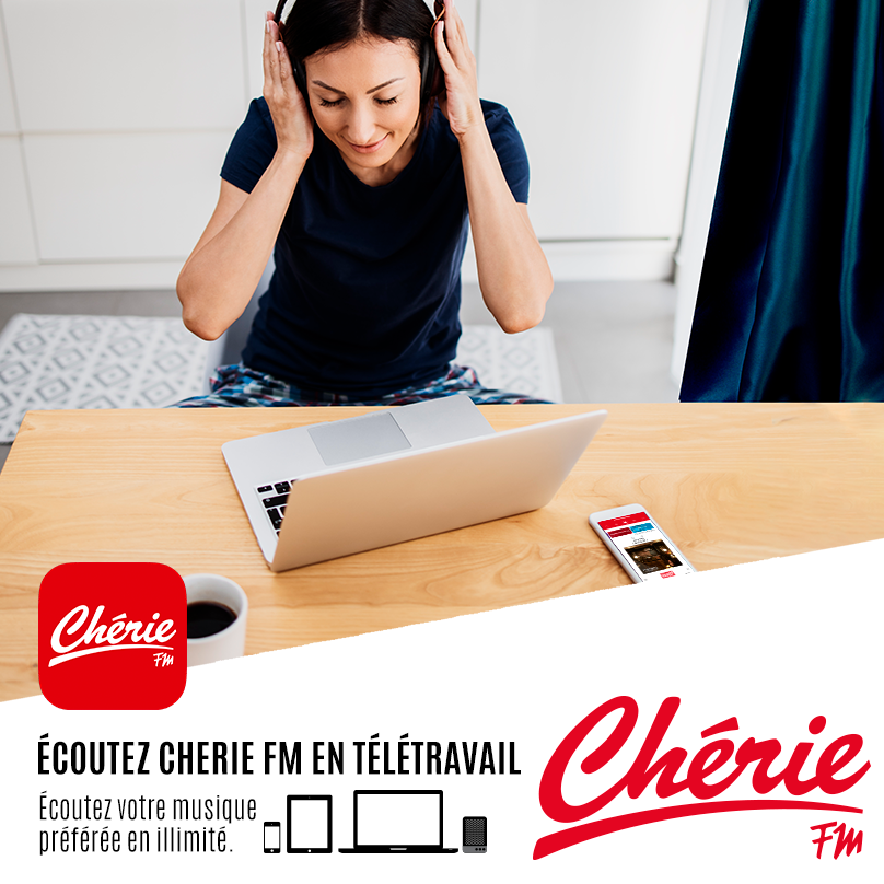 CherieFMVDL's tweet photo. 🚨 Ecoutez #ChérieFM en télétravail ! Téléchargez l’application sur l’App Store ou Google Play pour écouter votre musique préférée en illimitée 🥰 https://t.co/RCMJEXhdg4 https://t.co/LnNFQc4Lma