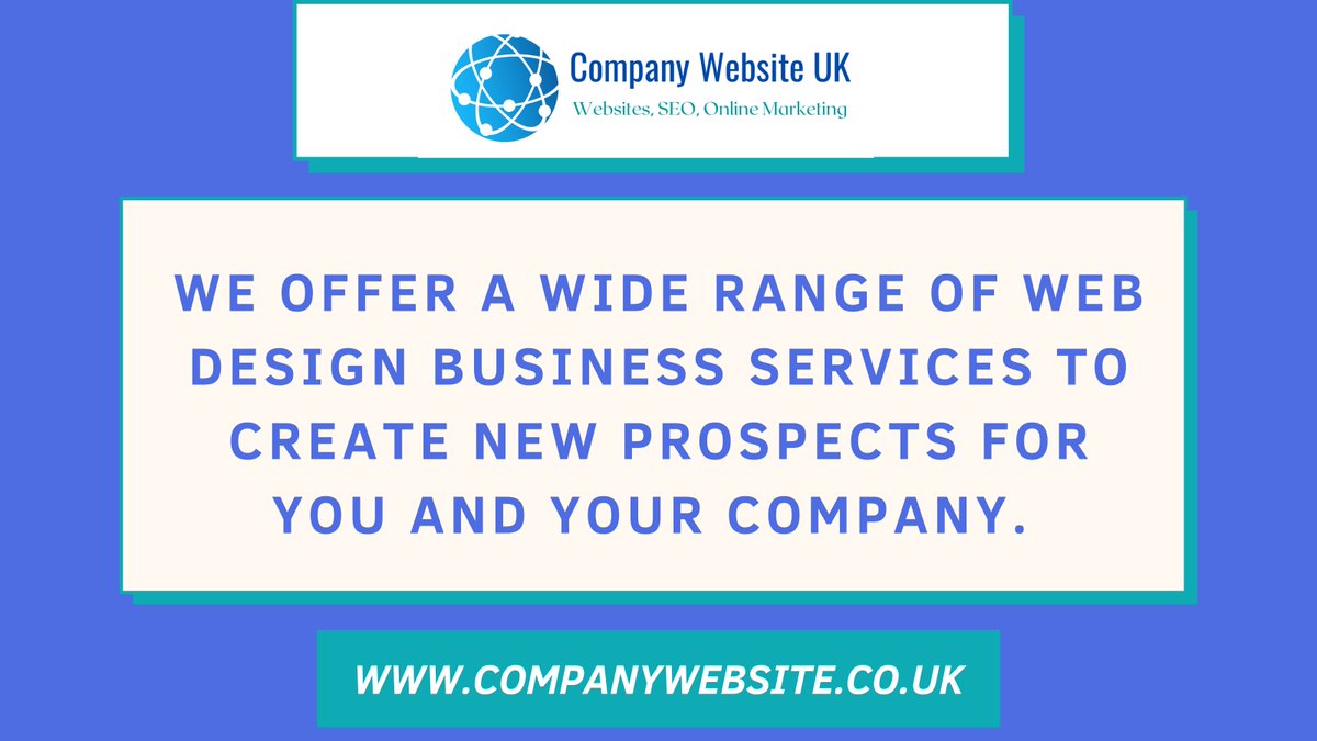 It is important to understand your potential client and the product you are marketing your website design when online marketing.
companywebsite.co.uk🤝

#onlinebusiness #onlinemarketingbusiness #seo #onlinebusinesstips #onlinemarketing