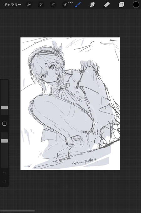 いずれ描きたいラフ 