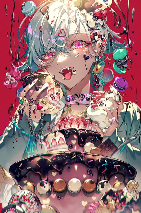 「earrings tongue」 illustration images(Popular)